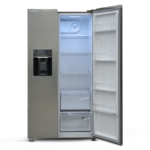 یخچال فریزر ایکس ویژن مدل HS600 ساید بای ساید نقره ای - Image 2