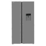 یخچال فریزر ایکس ویژن مدل TS666 ASD ساید بای ساید رنگ استیل