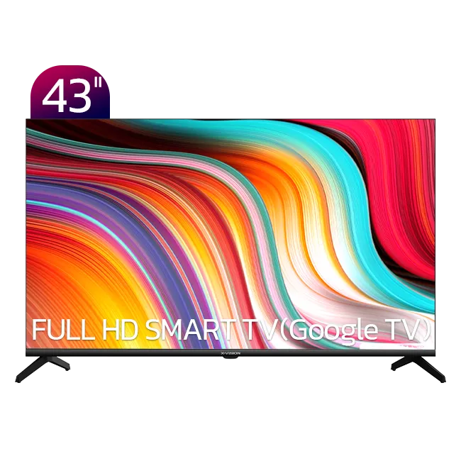 تلویزیون HD هوشمند ایکس ویژن مدل XH610 سایز 43 اینچ